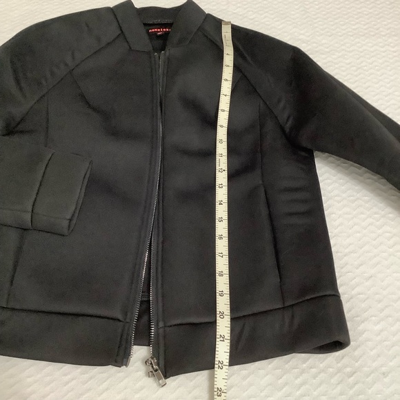 Nameless Men’s Black Neoprene Minimalist Zip up jacket Size S - Picture 9 of 12